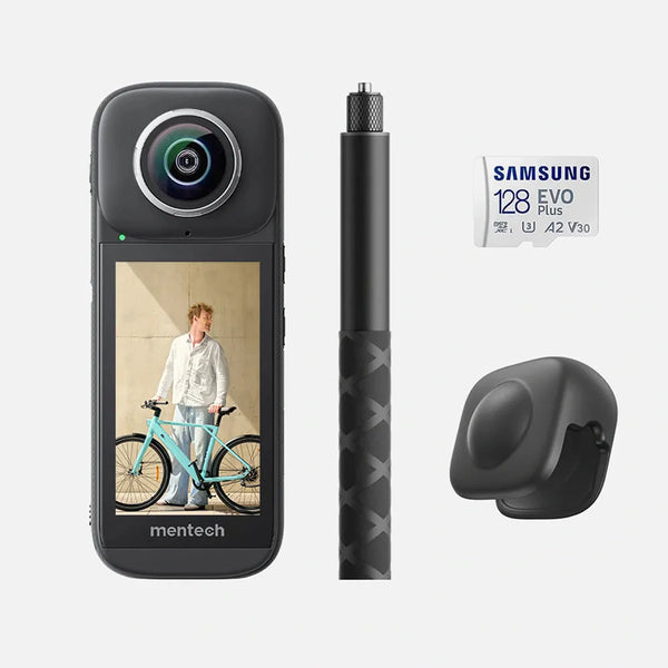 AMANO® Mentech Panox V3 360° Degree Action Camera